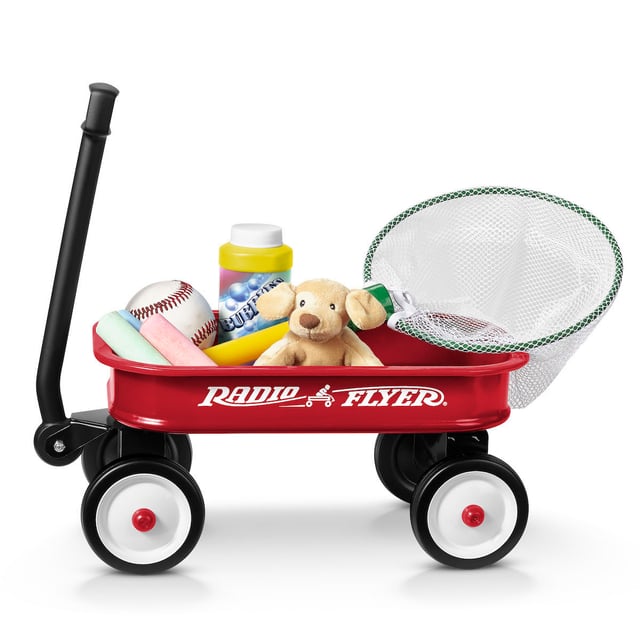 لعبة عربة الجر والسحب أحمر راديو فلاير Radio Flyer Little Red Toy Wagon