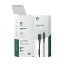 وصلة شاحن كيبل تايب سي جرين 1 متر Green Lion USB-A to Type-C TPE Cable