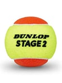 كرات تنس ارضي للاطفال عدد 3 دنلوب Dunlop Tennisball Stage 2 Orange | 3 Ball Pet