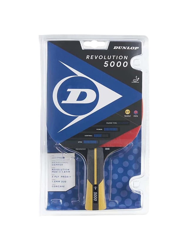 مضرب تنس طاولة دنلوب Dunlop Revolution 5000 TT Bat