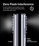 واقي المنيوم لكاميرا سامسونغ جالاكسي زد فليب 5 من رينجكي عدد اثنان Ringke Camera Styling Compatible with Samsung Galaxy Z Fold 5 Camera Lens Protector