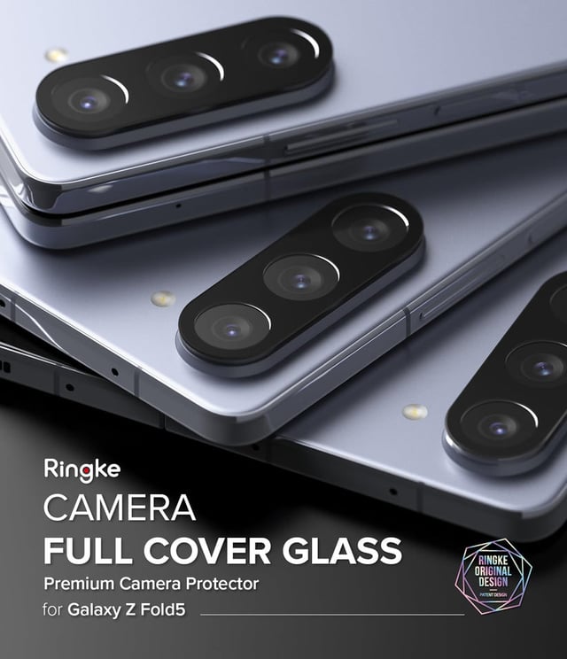واقي المنيوم لكاميرا سامسونغ جالاكسي زد فليب 5 من رينجكي عدد اثنان Ringke Camera Styling Compatible with Samsung Galaxy Z Fold 5 Camera Lens Protector