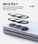 واقي المنيوم لكاميرا سامسونغ جالاكسي زد فليب 5 من رينجكي عدد اثنان Ringke Camera Styling Compatible with Samsung Galaxy Z Fold 5 Camera Lens Protector