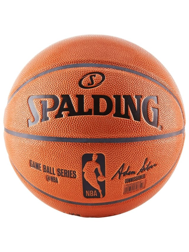 Spalding Game Ball Series Composite Indoor - Outdoor Basketball Size Size 7Color Orange