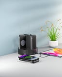 Powerology 8in1 Station 10000mAh PD 120W QC Wireless Power Bank - Black