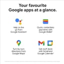 ساعة ذكية واي فاي جوجل بيكسل 1.2 بوصة نسخة بريطانية Google Pixel Watch Wifi Connected Watch