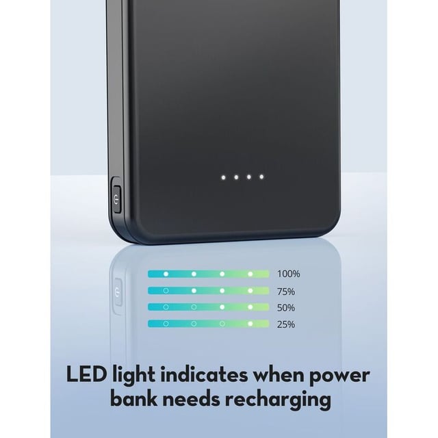 RAVPower RP-PB1215 PD Pioneer 10000mAh 15W 3-Ports Power Bank - Black