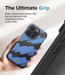 كفر جوال ايفون 15 برو شحن لاسلكي لون أزرق من رنجكي Ringke Onyx Case Compatible with iPhone 15 Pro