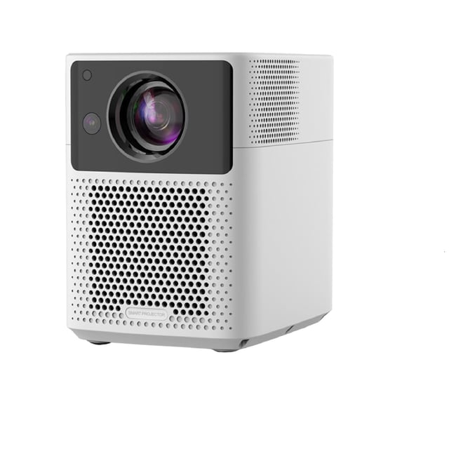 Wownect Smart Android Projector With 150 Inch Projector Screen 700ANSI Lumens Auto Focus & Auto Keystone1080P Portable Outdoor Movie Projector 4K Download Apps Bluetooth WiFi Video Projector