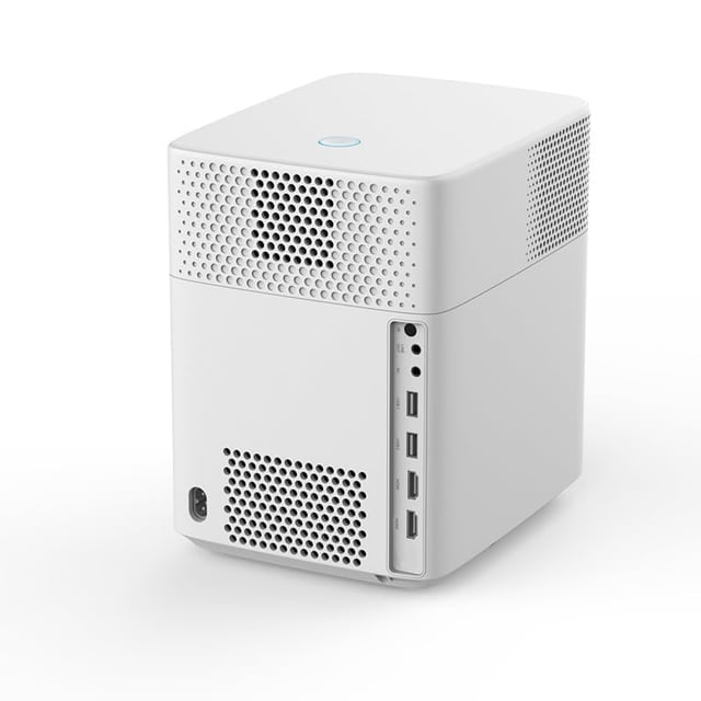 Wownect Smart Android Projector With 150 Inch Projector Screen 700ANSI Lumens Auto Focus & Auto Keystone1080P Portable Outdoor Movie Projector 4K Download Apps Bluetooth WiFi Video Projector