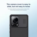 Nillkin Camshield Pro Cover for Xiaomi 13 Lite / Civi 2 Case with Sliding Camera Cover [Upgraded Lens Protection] [Hard PC+TPU Bumper], Slim Shockproof Protective Phone Case - Black