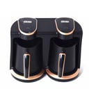 ماكينة صنع القهوة التركية المزدوجة دي اس بي 400 واط 250 مللي Dsp Double Turkish Coffee Maker