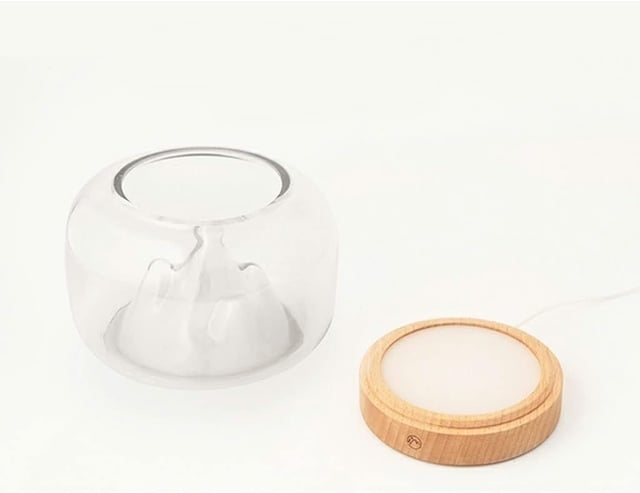 حوض سمك صغير مع اضاءة Fish Bowl Tank With Light