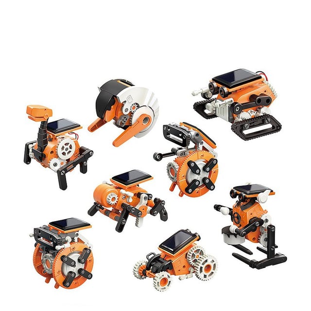 Proskit 8-in1 Solar Educational Robot Kit GE-619