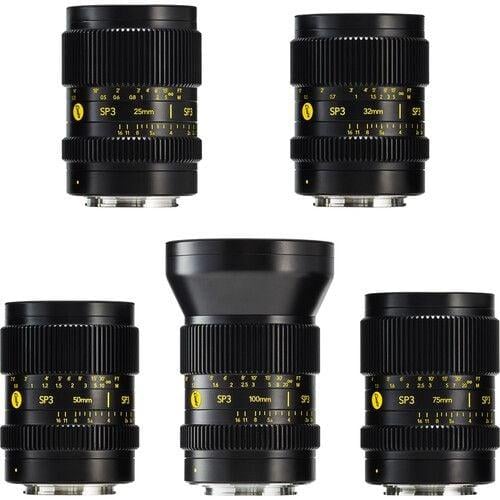 مجموعة عدسات كوك Cooke SP3 5 SET Kit