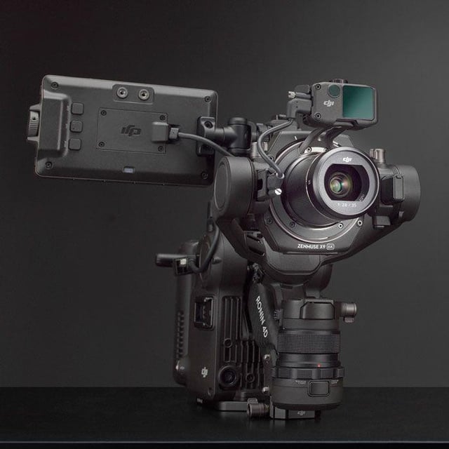 مجموعة الكاميرا السينمائية ذات التثبيت على 4 محاور رونين 4D دي جيه آي 4D 4-Axis 6K - DJI Ronin 4D 4-Axis Cinema Camera 6K C