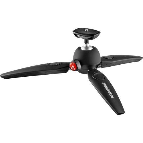 حامل كاميرا 7.7 بوصة أسود مانفروتو Manfrotto PIXI EVO Mini Tripod (Black)