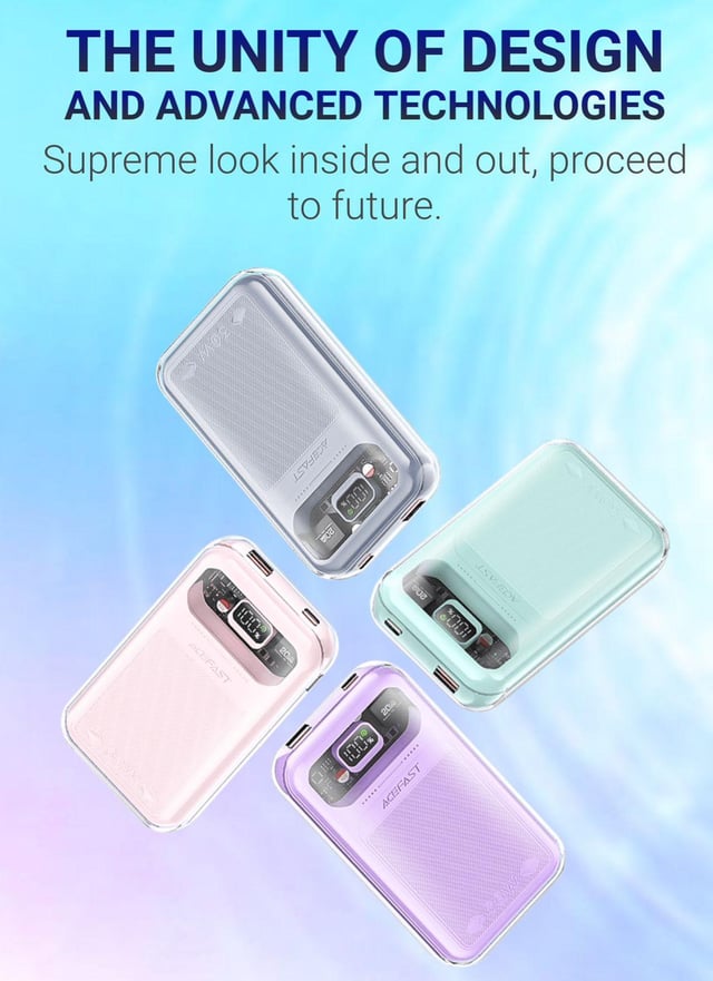 Acefast Fast Charge Power Bank M2 30W 20000mAh