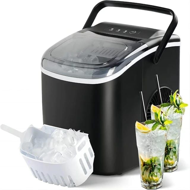 صانعة ثلج منزلية 1.2 لتر Portable Ice Maker Machine