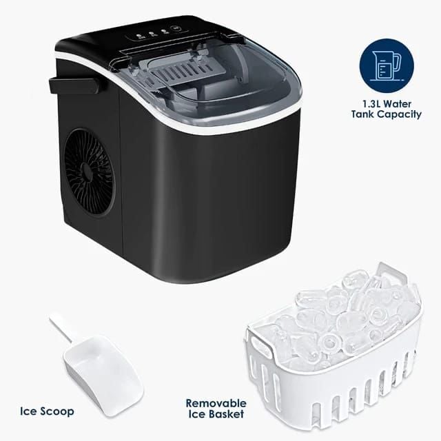 صانعة ثلج منزلية 1.2 لتر Portable Ice Maker Machine