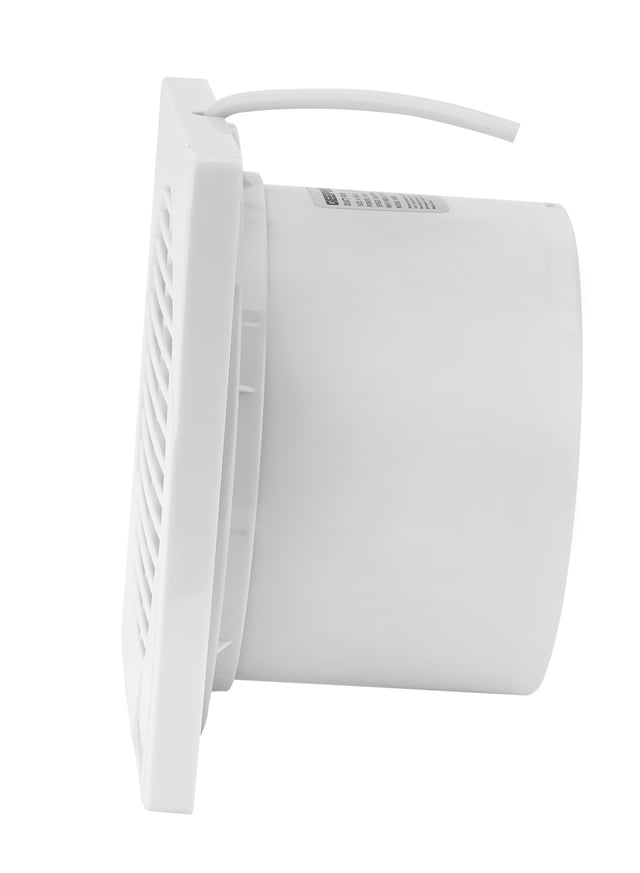 Geepas 6" Duct Fan, Rust Free, 1600 Rpm, Abs Material, 18w Power, Air Volume 210 M3h, Noise 42db, Ideal For Kitchen & Bathrooms 18 W White