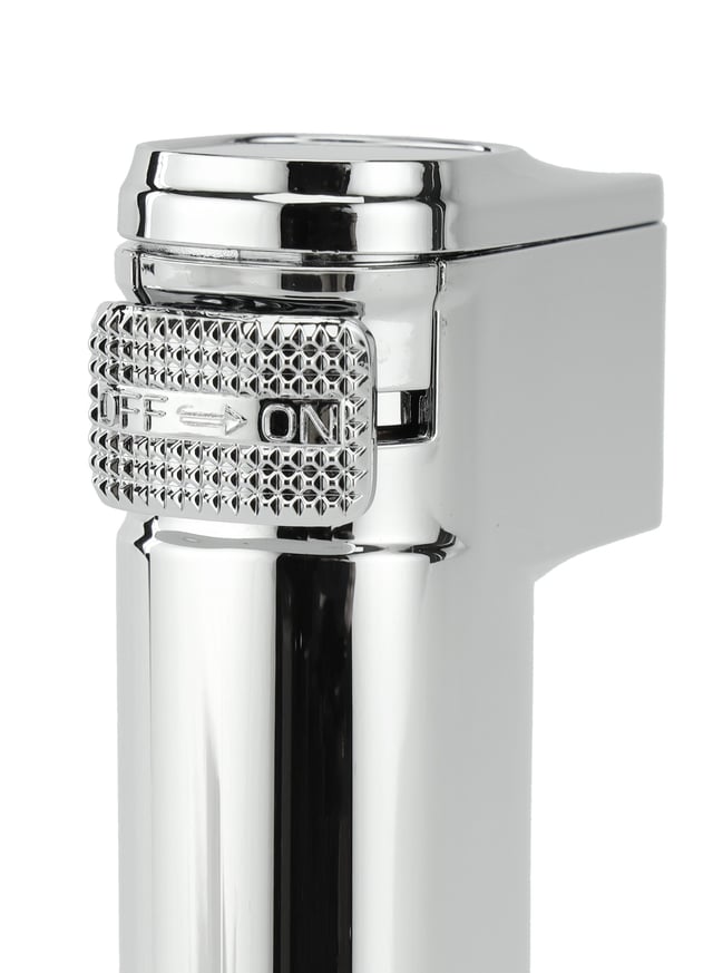 شطاف الحمام بلاستيك لون فضي من جونو جيباس Geepas Juno Shattaf Set