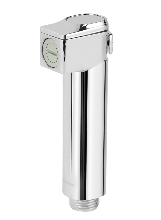 شطاف الحمام بلاستيك لون فضي من جونو جيباس Geepas Juno Shattaf Set