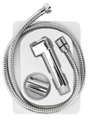 شطاف الحمام بلاستيك لون فضي من جونو جيباس Geepas Juno Shattaf Set