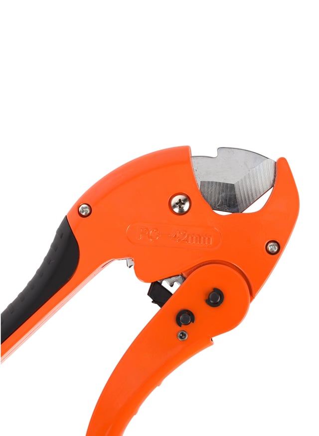 مقص مواسير بلاستيك خفيف الوزن من جيباس لون برتقالي Geepas Pvc Pipe Cutter