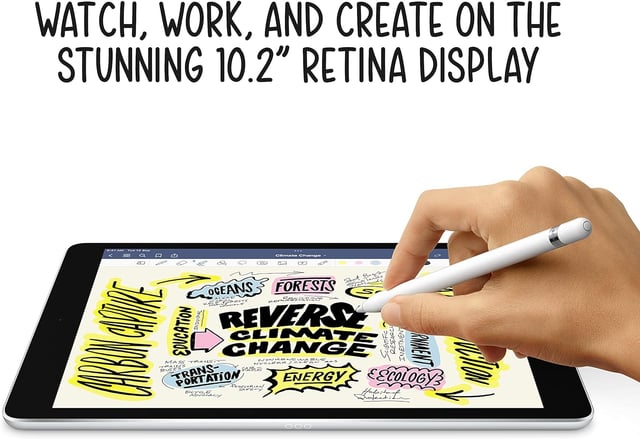 آيباد ابل الجيل التاسع 10.2 بوصة 256 جيجا Apple iPad 9th Generation Wi-Fi