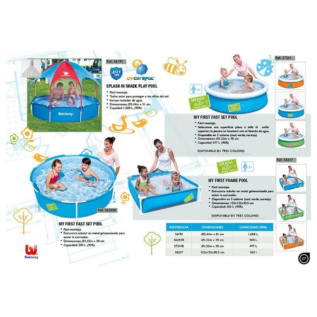 Bestway - My First Frame Pool 5" x 15"