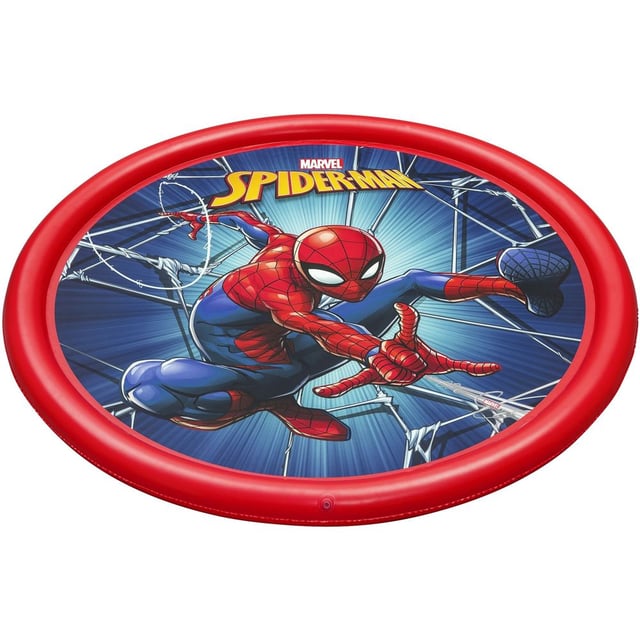 مسبح اطفال صغار بمرشات ماء سبايدر مان 196 × 165 سم بيست واي Bestway Splash Pad Spiderman