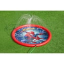 مسبح اطفال صغار بمرشات ماء سبايدر مان 196 × 165 سم بيست واي Bestway Splash Pad Spiderman
