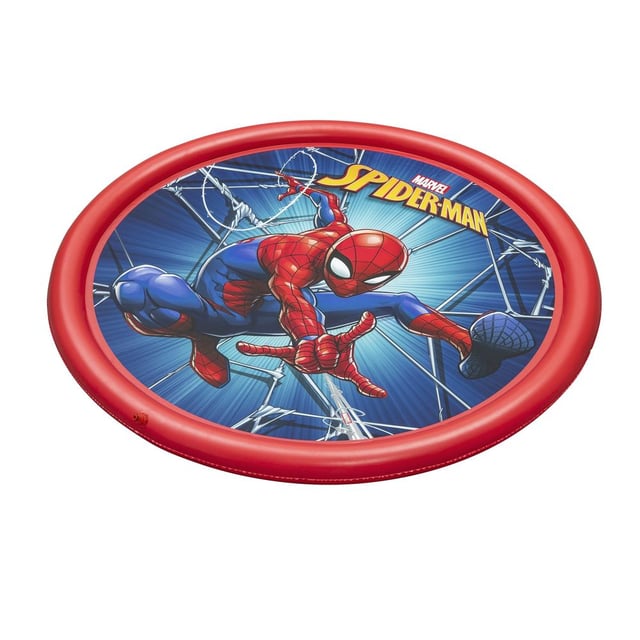 مسبح اطفال صغار بمرشات ماء سبايدر مان 196 × 165 سم بيست واي Bestway Splash Pad Spiderman