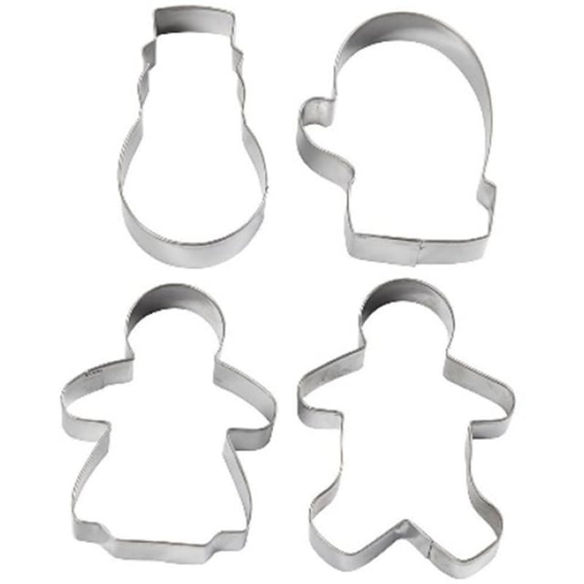 قوالب بسكويت الكريسماس المعدنية من كرافت بوكس Craft Box Cookie Cutters