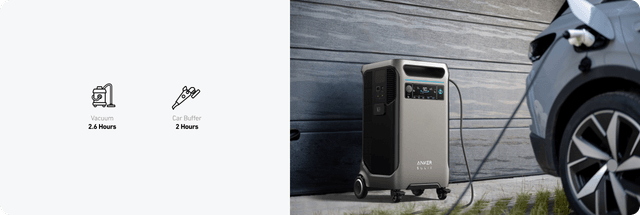 بطارية متنقلة انكر للرحلات سوليكس 3840 واط/ساعة Anker Solix F3800 Portable Power Station