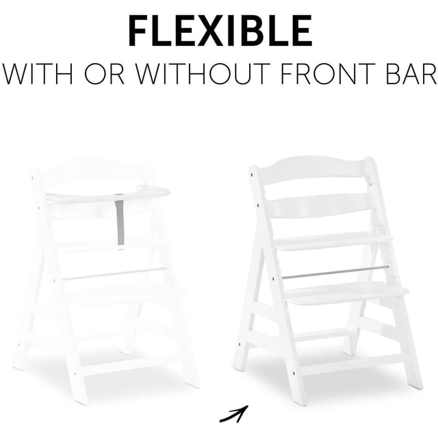 Hauck - Alpha+ High Chairs - White