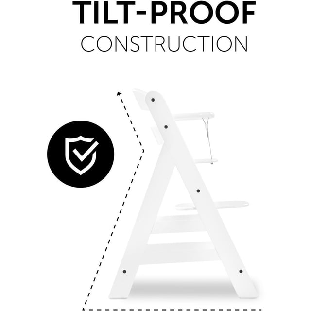 Hauck - Alpha+ High Chairs - White
