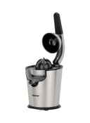 عصارة البرتقال ستانلس ستيل 300 واط فضي جيباس Geepas Stainless Steel Citrus Juicer With Aluminum Die Casting Handle 300.0 W