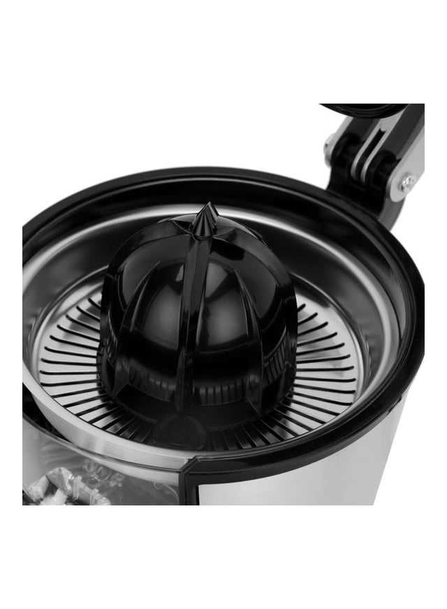 عصارة البرتقال ستانلس ستيل 300 واط فضي جيباس Geepas Stainless Steel Citrus Juicer With Aluminum Die Casting Handle 300.0 W