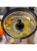 عصارة البرتقال ستانلس ستيل 300 واط فضي جيباس Geepas Stainless Steel Citrus Juicer With Aluminum Die Casting Handle 300.0 W