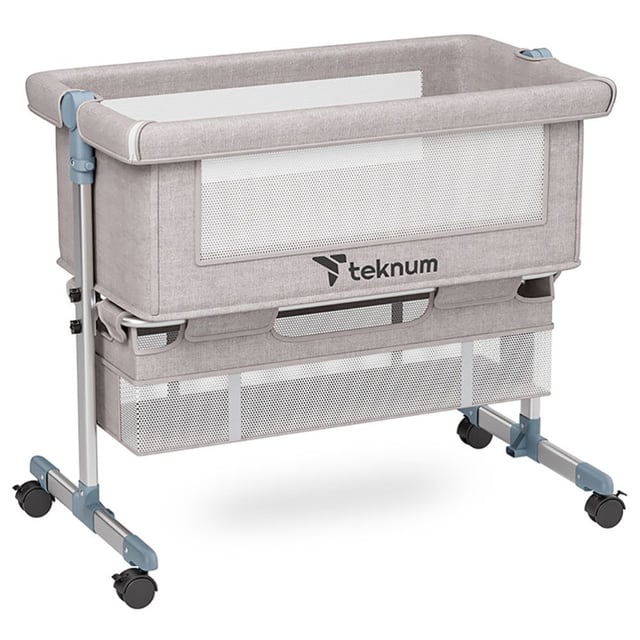 سرير اطفال بجانب السرير عاجي تيكنوم Teknum - Bedside Crib - Ivory