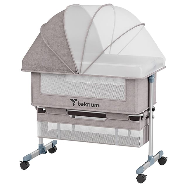 سرير اطفال بجانب السرير عاجي تيكنوم Teknum - Bedside Crib - Ivory