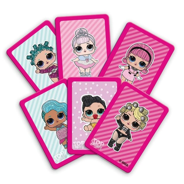 لعبة تطابق الشخصيات للأطفال توب ترامبس Top Trumps Match Lol Surprise