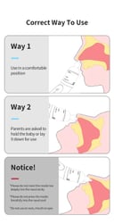 Baby Electric Nasal Aspirator Vacuum Cleaner for Toddlers