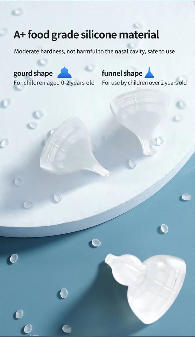 Baby Electric Nasal Aspirator Vacuum Cleaner for Toddlers