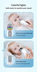 Baby Electric Nasal Aspirator Vacuum Cleaner for Toddlers