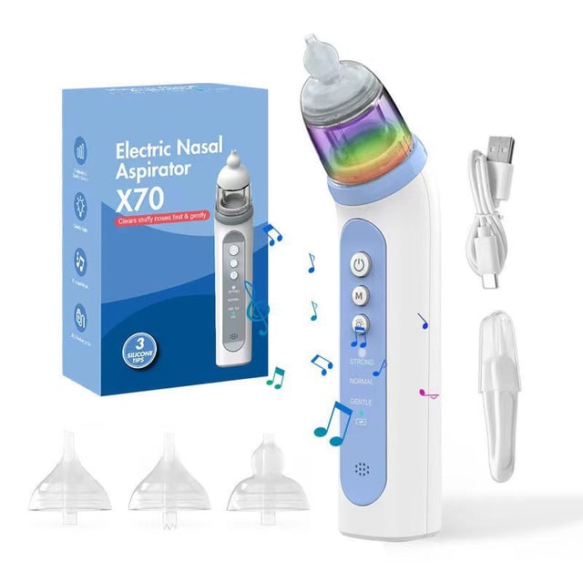 Baby Electric Nasal Aspirator Vacuum Cleaner for Toddlers