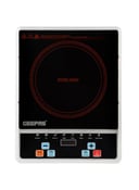 طباخ كهربائي 10 مستويات طاقة 200 واط أسود جيباس Geepas Digital Infrared Cooker Infrared Burner With 10 Level Adjustable Temperature, Single Cooking Hob With Button Control 2000W