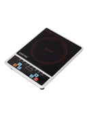 طباخ كهربائي 10 مستويات طاقة 200 واط أسود جيباس Geepas Digital Infrared Cooker Infrared Burner With 10 Level Adjustable Temperature, Single Cooking Hob With Button Control 2000W